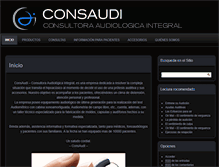 Tablet Screenshot of consaudi.com